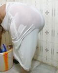 Sexy Indian Aunty Seema Naked Bathroom