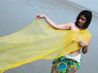 Indian Girl Saira Nude Enjoying On Beach