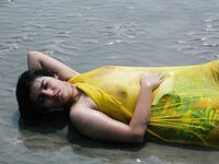 Indian Girl Saira Nude Enjoying On Beach