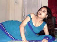 Desperate Indian Bhabhi Shraddha Saree Stripped Nude