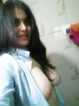 Sexy Indian Young Sexy Indian GF's Nude Exposing Her Milky Boobs