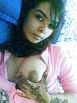 Indian Babe Nirmala Laying Naked On Bed