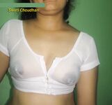Indian Bhabhi Swati Boob Show From Blouse