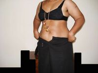 Indian housewife Seeta stripping naked