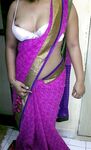 Indian homemaker stripping her traditional indian outfits