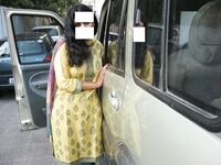 Young Indian Girl Raveena Posing Hot