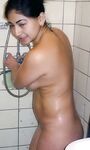 Hot Indian Wife Bathroom Taking Shower Nude Images