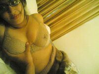 Sexy indian gf stripping naked her bedroom in front of boyfriend