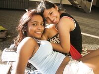 Naughty indian girls playing with each other