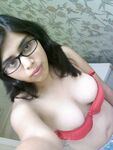 Dark indian school girl shower