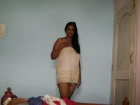 Indian Girl After Shower Unwrapping Her Towel