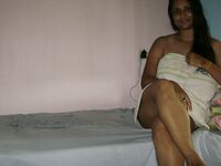 Indian Girl After Shower Unwrapping Her Towel