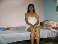 Indian Girl After Shower Unwrapping Her Towel