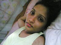 Indian call center girl giving some sexy poses on camera