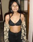 Newly married indian girl stripping herself off