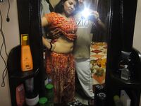 Indian amateur posing on camera