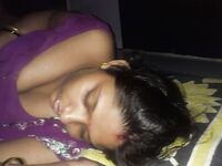 Indian Mallu Bhabhi In Black Nighty Hairy Pussy Fucked