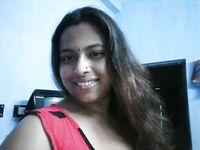 Indian Housewife In White Bra Stripping Naked To Show Off