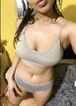 Indian MILF letting her big hanging tits out for you
