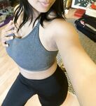 Indian GF showing gym selfies before getting naughty