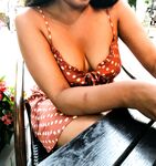 Braless Indian Slut Teasing, Flashing Perky Tits Public