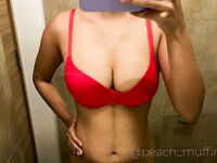 Indian Girlfriend Looking Sexy Wearing Red For You Now