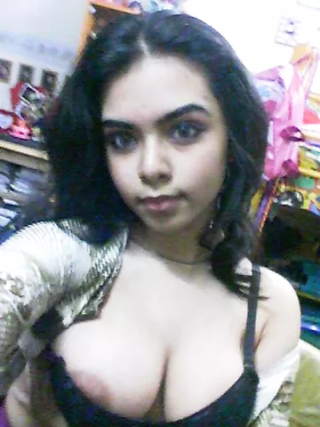 Beautiful college girl takes naughty selfies of her big boobs