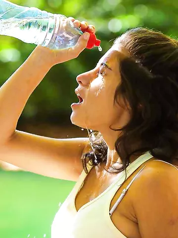 Mature bhabhi shows off her slutty side on a nude beach