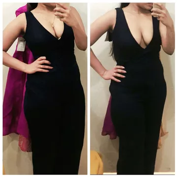 Hubby Takes Wife To Party With No Bra