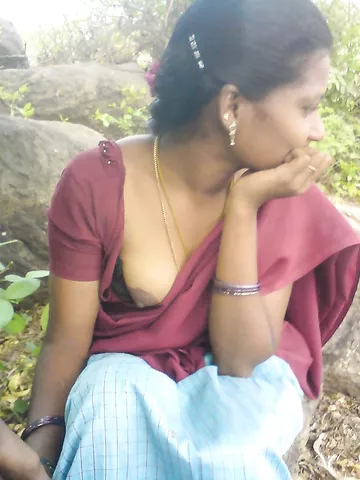 Exposed lady is too shy...