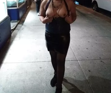 Horny Girlfriend Posing Sexy After Wild Clubbing