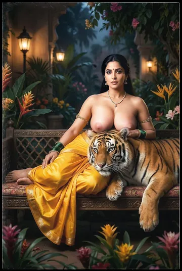 Indian Hottie Queen Pops Massive XXL Boobs & Jiggles 'Em For Your Hard Dick!