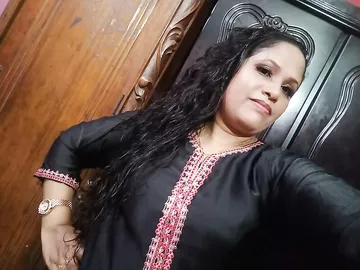 MILF standing topless in bathroom selfie show