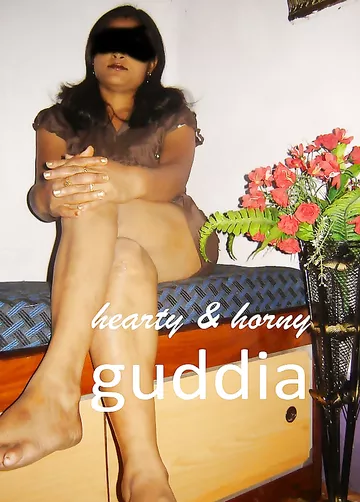 Indian Babe Guddia Sexy Blue Lingerie