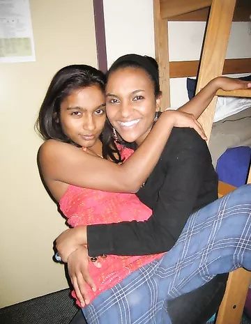 Naughty indian girls playing with each other