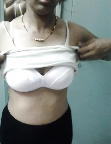 Sweet young indian ganga wife getting naked for her hubby