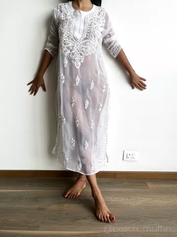 Desi Girlfriend Stripping White Lingerie For Boyfriend