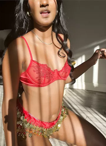 Open Mouth Indian Slut Ready For Your Business