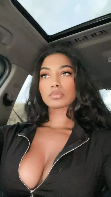 Eyes on Road While Desi GF Sucks Your Cock