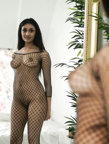 Oh Hey There Pinching My Hard Desi Nipples in Pure Bliss