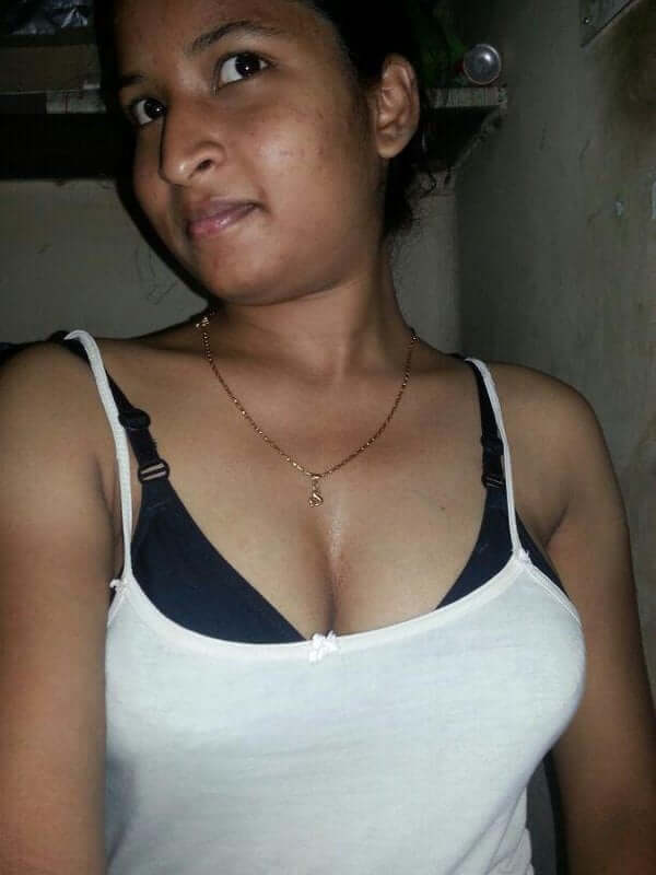 Nude Desi pimple girl with nice milky white tits