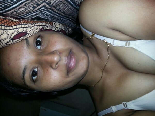 Nude Desi pimple girl with nice milky white tits