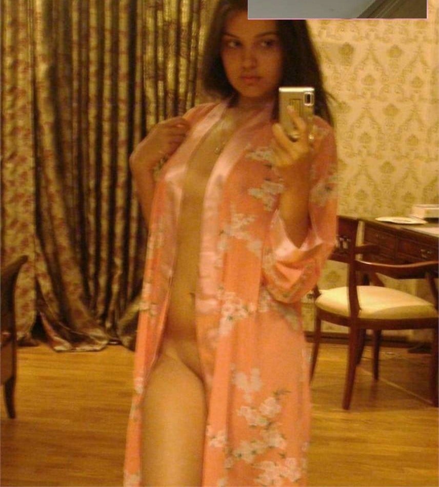 Naughty college girls taking nude selfies for their horny lovers