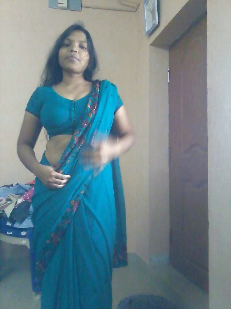 Indian Wife saree striptease photo collection