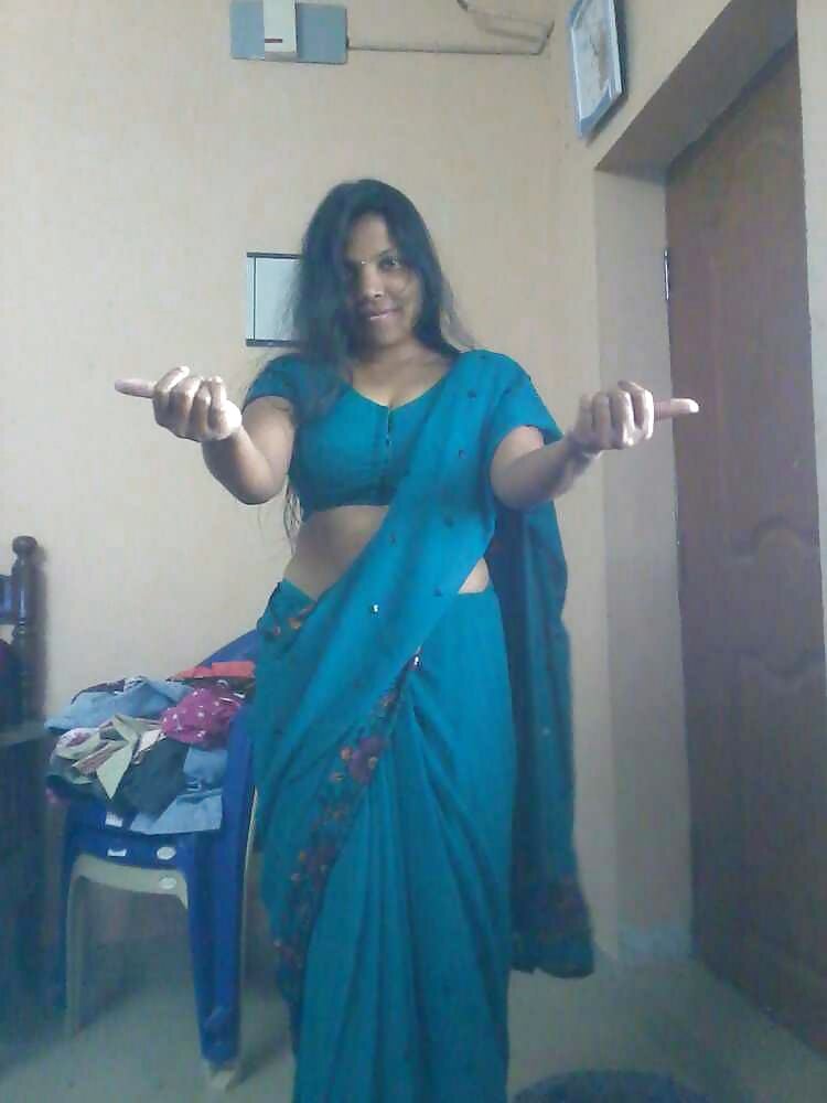 Indian Wife saree striptease photo collection