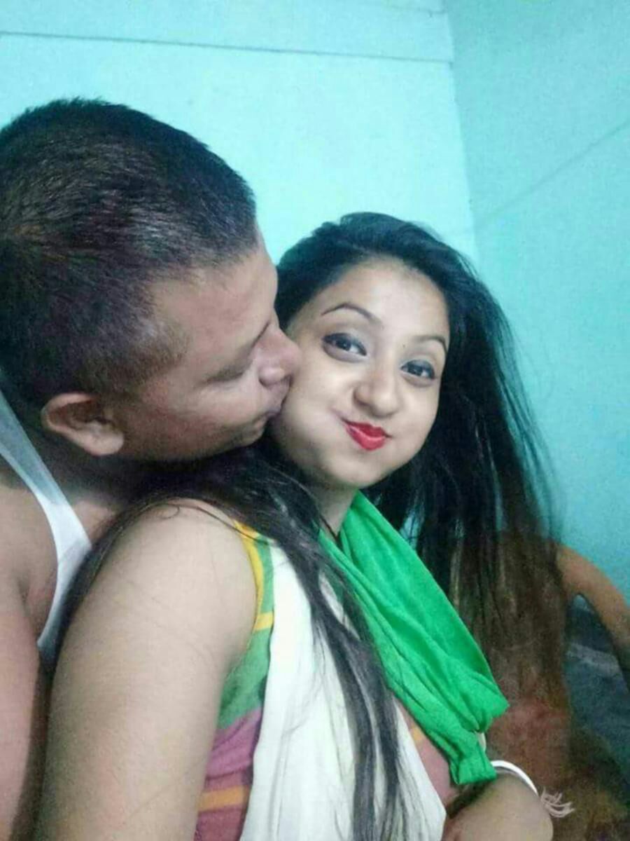 Sex pictures of young horny couple enjoying a nice home sex session