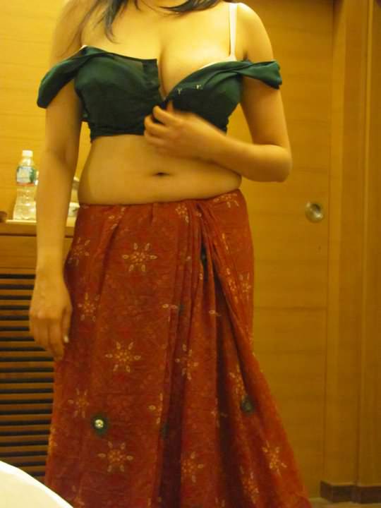 Sexy busty newly married wife strips for husband