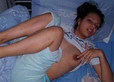 Horny teen girls expose to show off their sexy figure