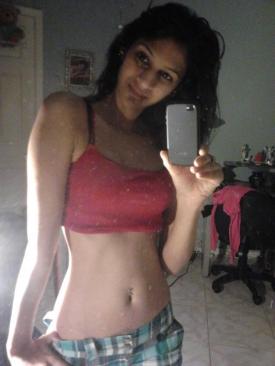 New Delhi Teen Exposes her Small Sexy Natural boobs