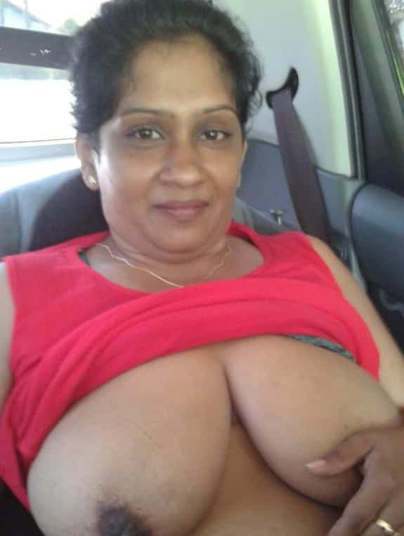Lankan wife nude pics shot inside a car